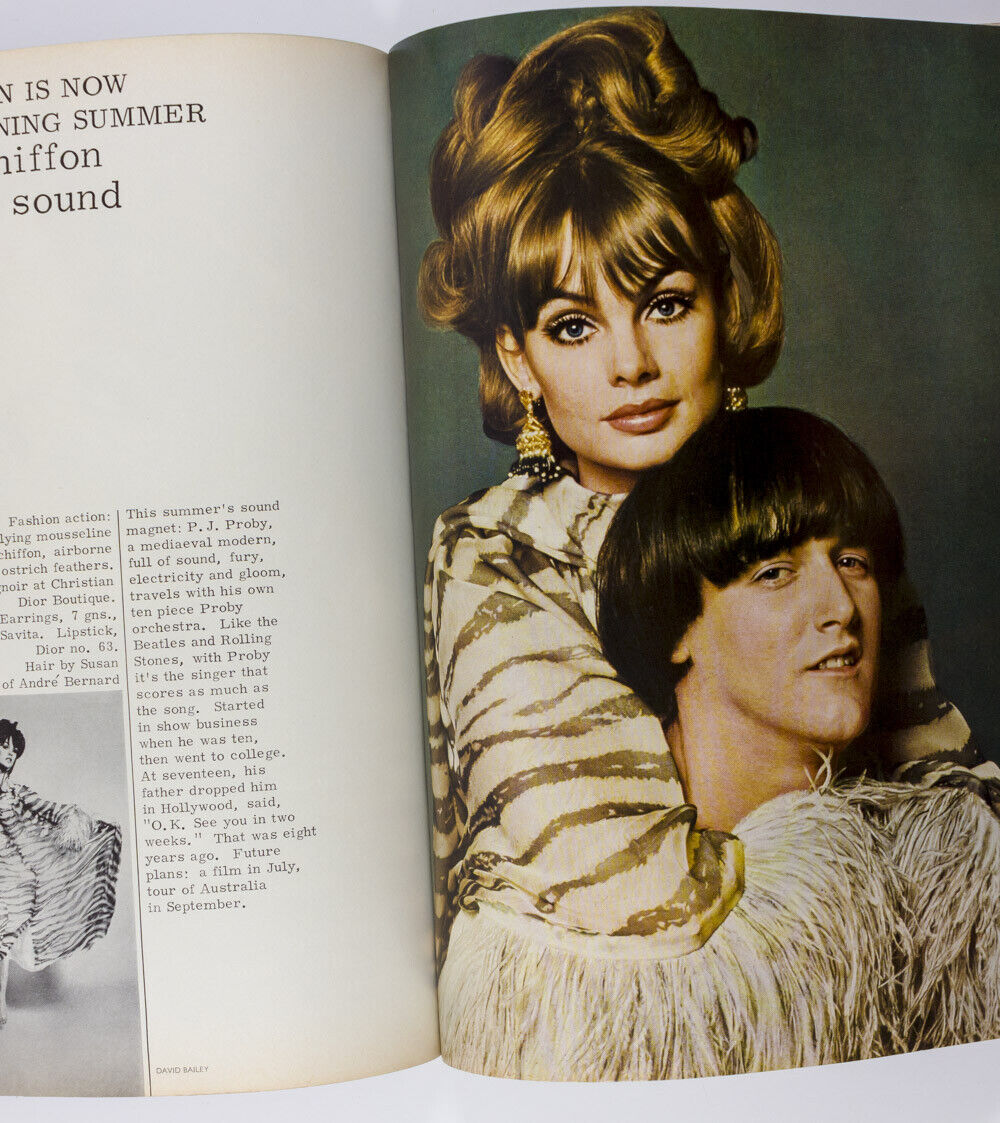 JEAN SHRIMPTON Pattie Boyd PJ PROBY Cecil Beaton DUFFY Dudley Moore BAILEY Vogue
