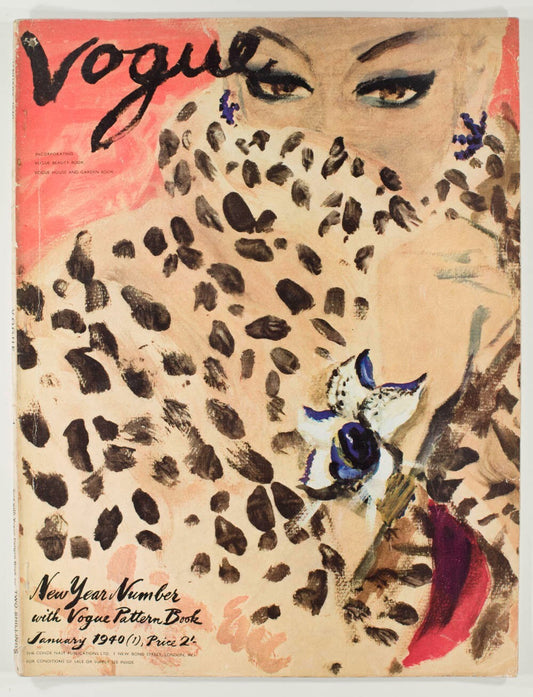 CARL ERICKSON House & Garden BEAUTY BOOK Pattern WW2 Vogue magazine 1940 January