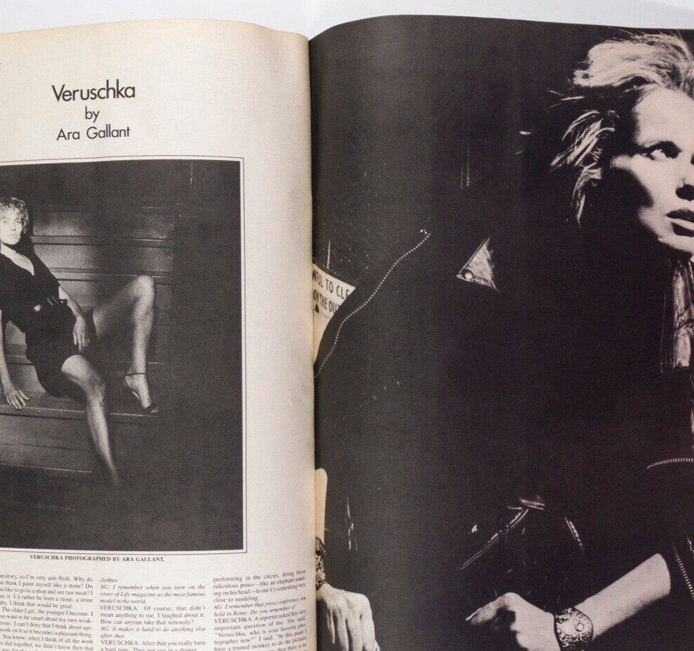 Eurythmics PETER GARRETT Leigh Bowery MICHAEL CLARK Trojan INTERVIEW MAGAZINE US