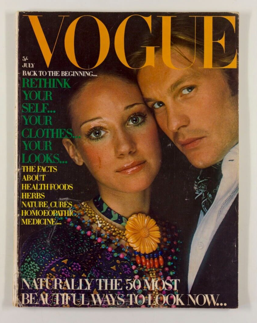 HELMUT BERGER Penelope Tree MORECOMBE & WISE Antonio Lopez INGRID BOULTING Vogue