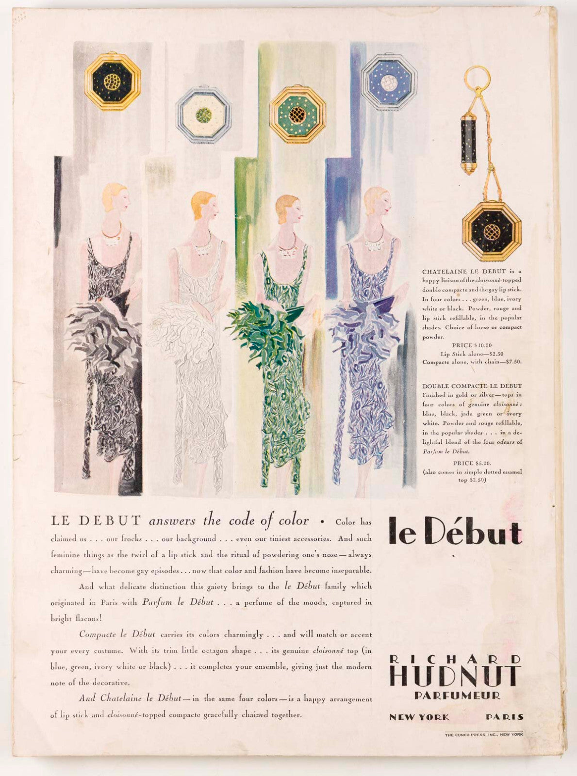 Reynaldo Luza ART DECO Spring Millinery HARPERS BAZAAR March 1929 Baron de Meyer