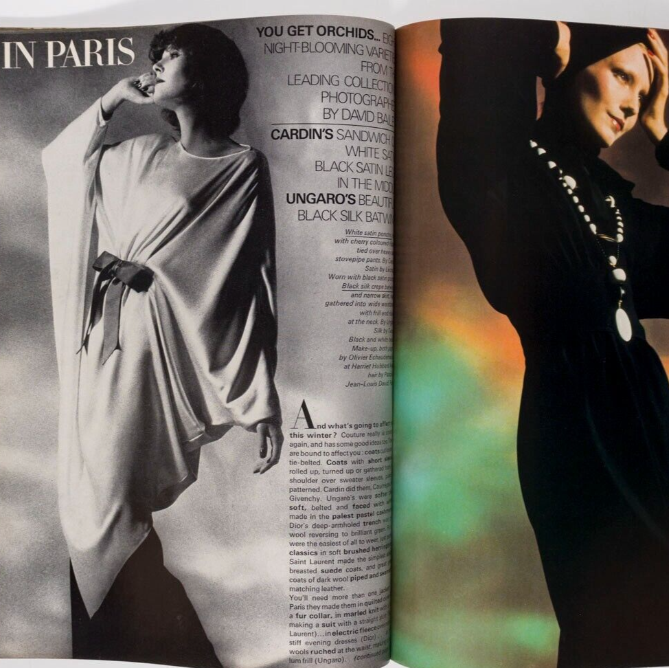 Twiggy MARTIN SHARP Oz magazine VOGUE Sept 1972 WARHOL Antonio Lopez BILL GIBB