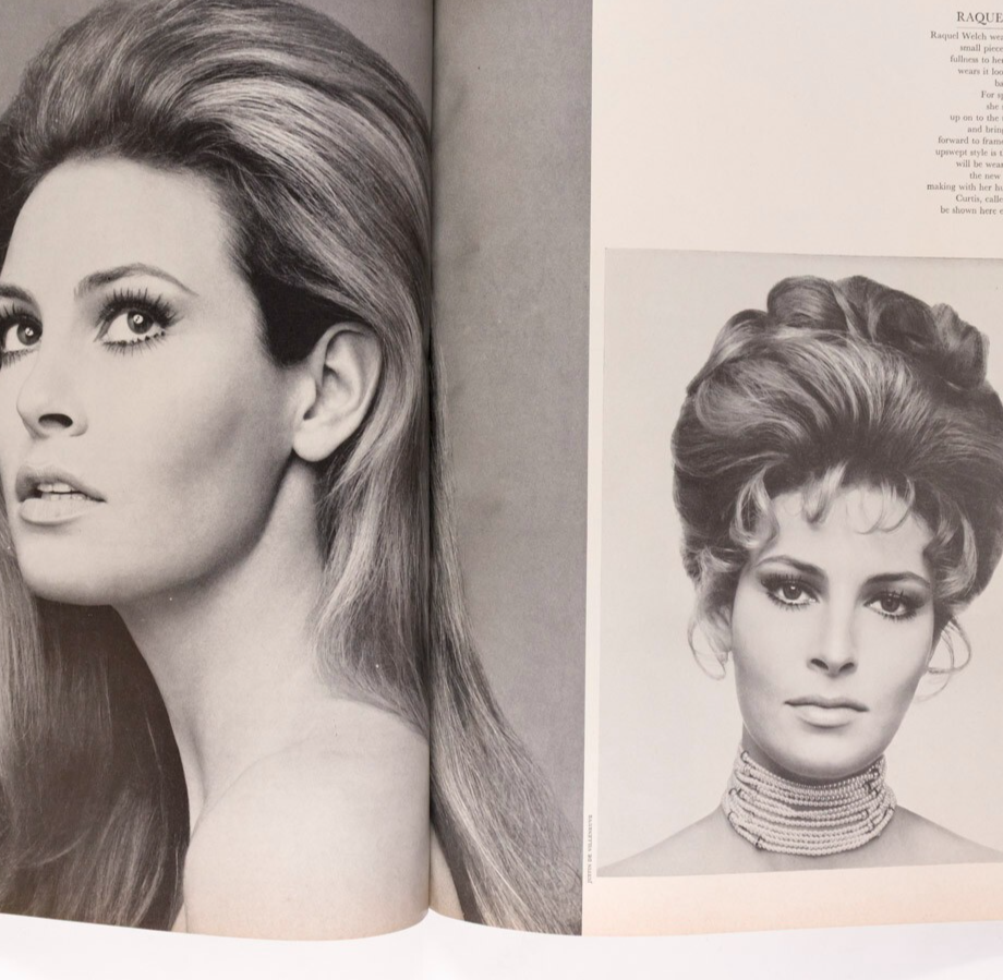 Raquel Welch LEIGH TAYLOR-YOUNG Thea Porter HARPERS June 1969 ANNA MAGNANI Quant