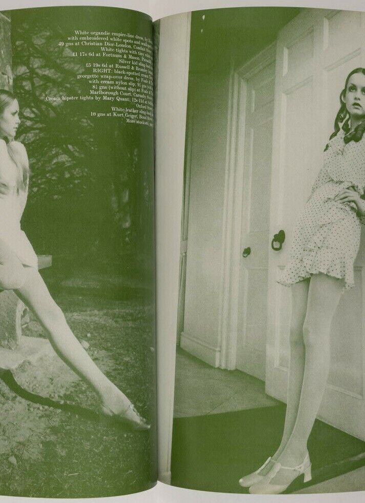 Alexandra Stewart TWIGGY Ewa Aulin INGRID BOULTING John Piper QUEEN magazine 60s