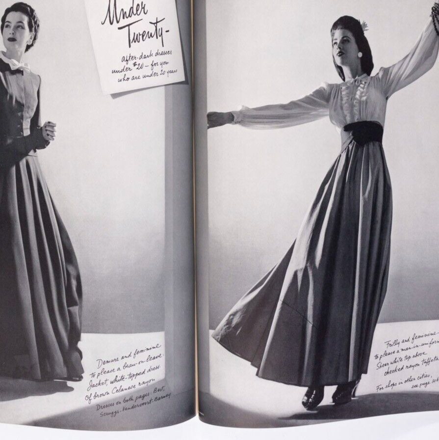 Meg Mundy RENE BOUET-WILLAUMEZ Jinx Falkenburg HORST Ludwig Bemelman BONDS Vogue