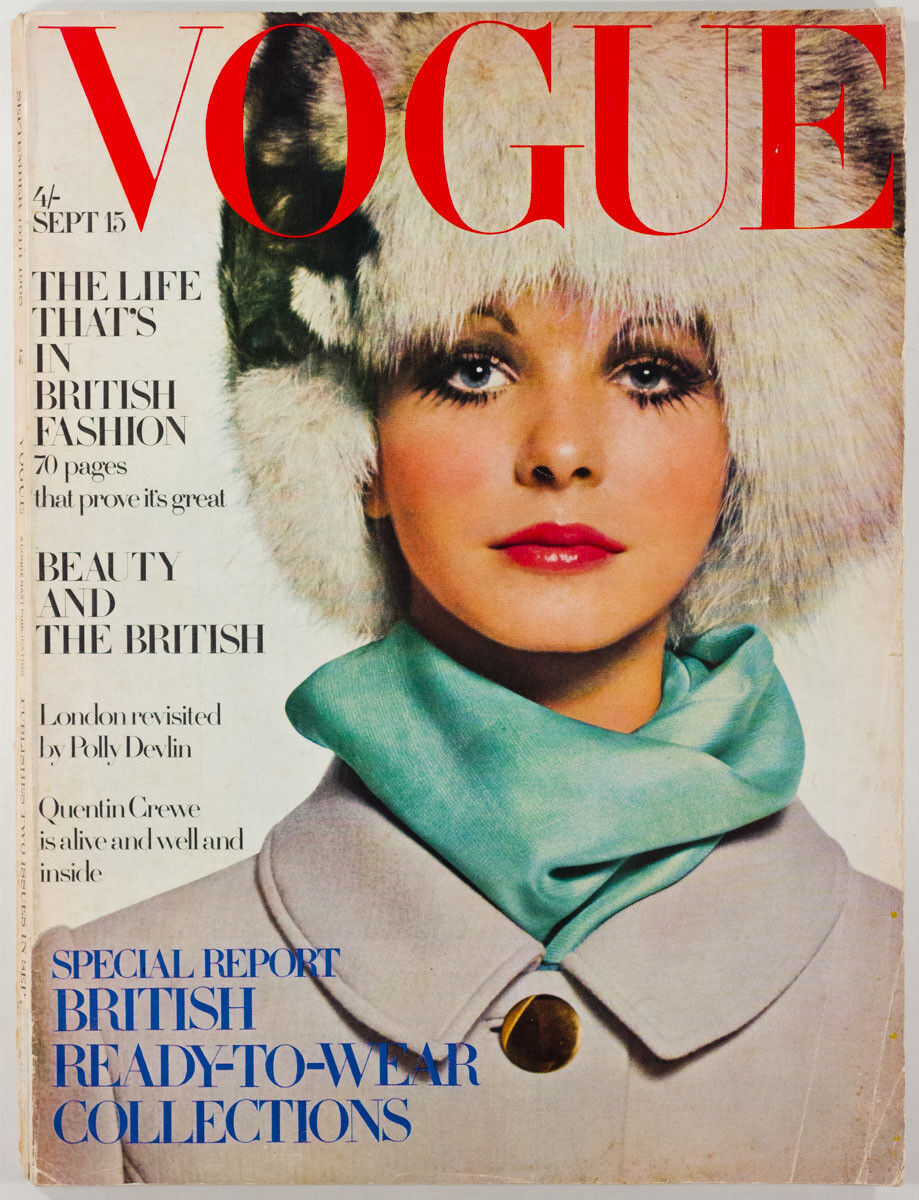 JEAN SHRIMPTON Marisa Berenson MAUD JAMES Penelope Tree CELIA HAMMOND Vtg Vogue