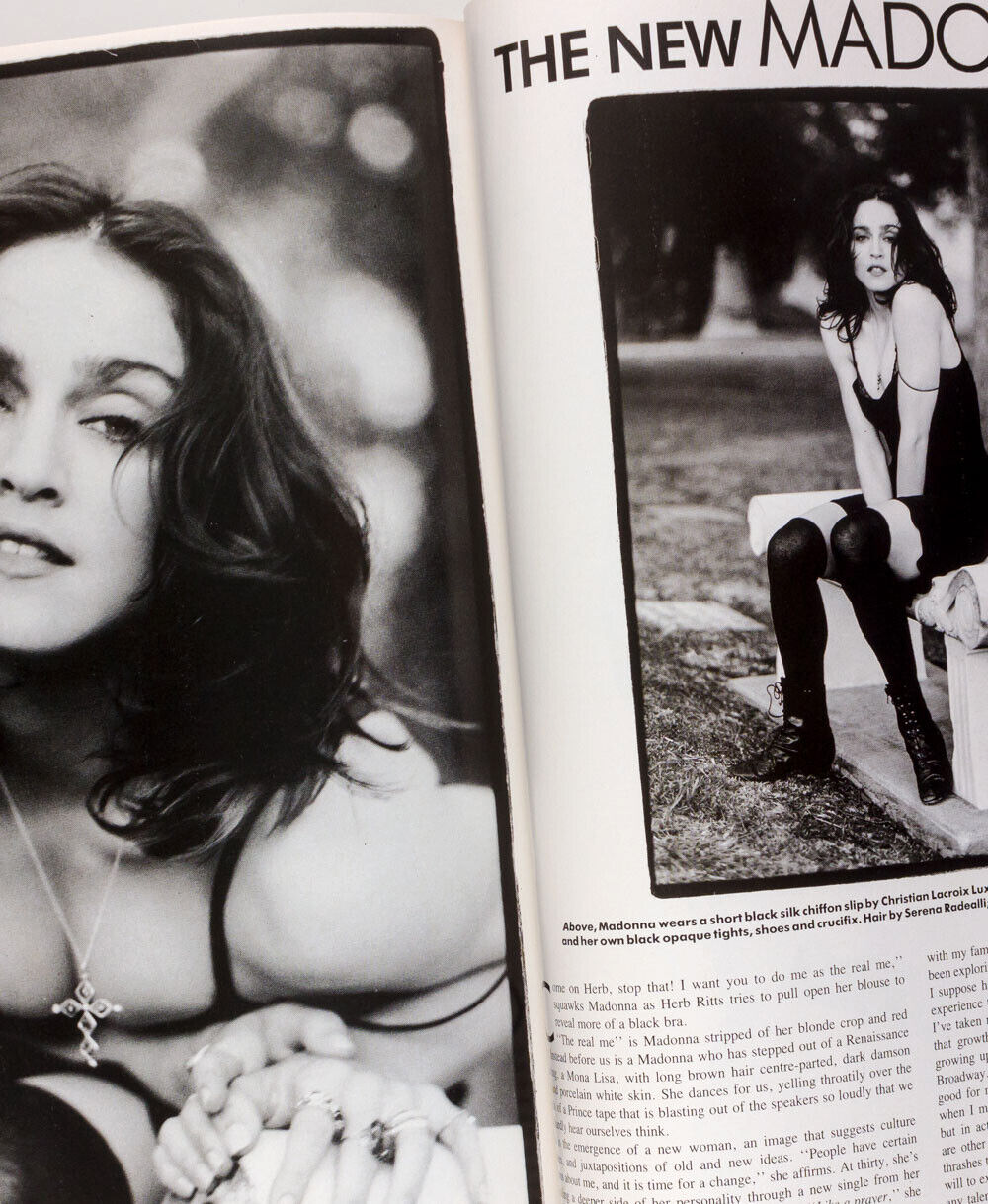 MADONNA 1st Vogue TATJANA PATITZ Linda Evangelista CINDY CRAWFORD Yasmin Le Bon