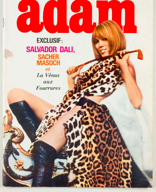 AMANDA LEAR Salvador Dali VENUS IN FURS Sacher Masoch SISLEY Men ADAM magazine