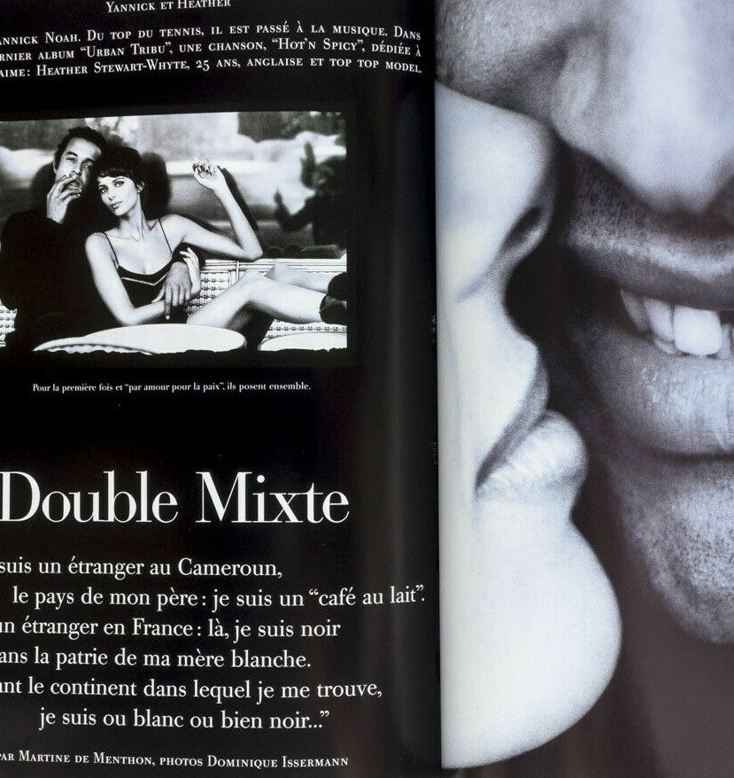 Nelson Mandela NAOMI CAMPBELL Heather Stewart-Whyte AMBER VALLETTA ~ PARIS VOGUE