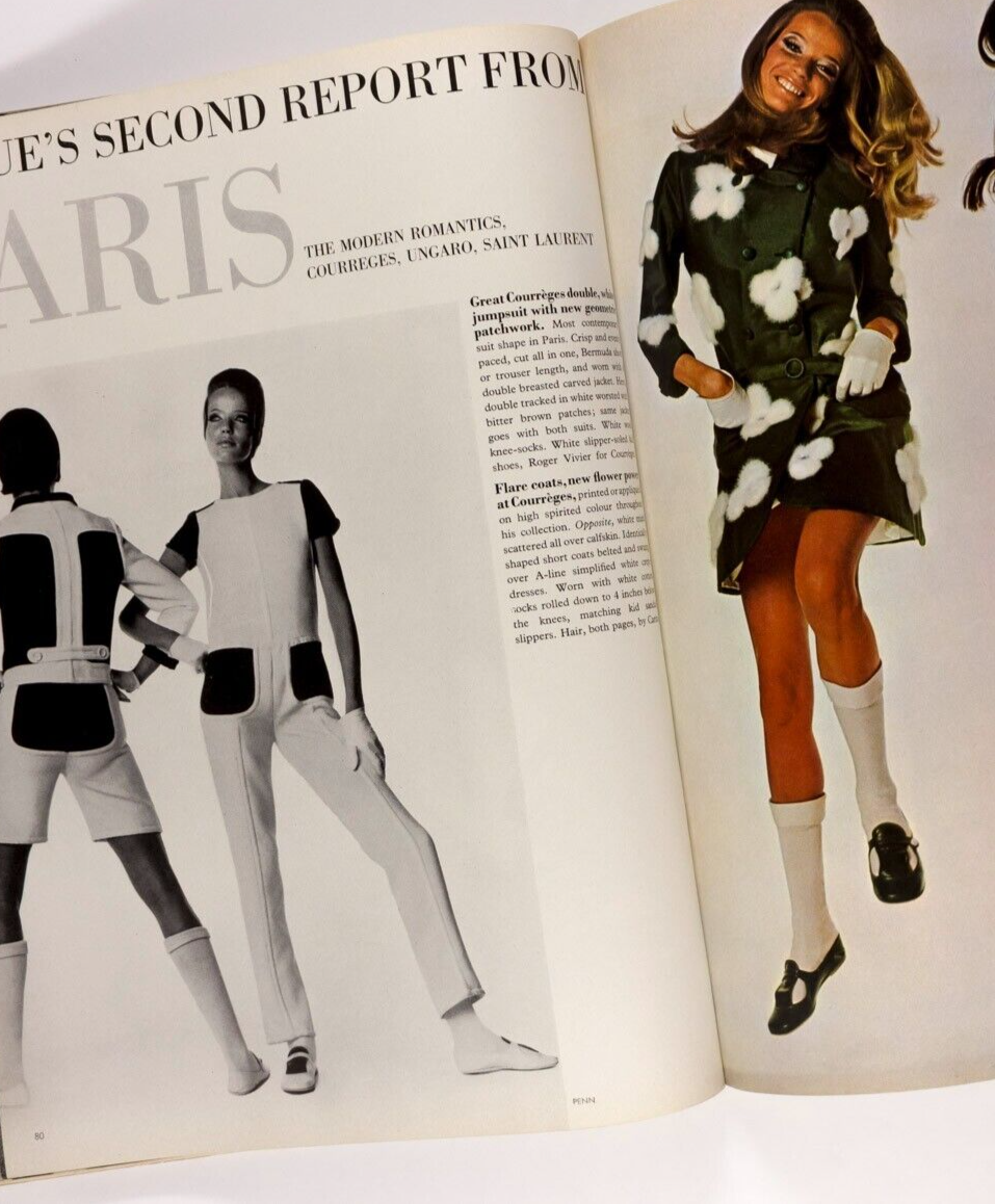 Van Rooy TWIGGY Veruschka VOGUE September 15 1967 Parkinson NEWTON Penelope Tree