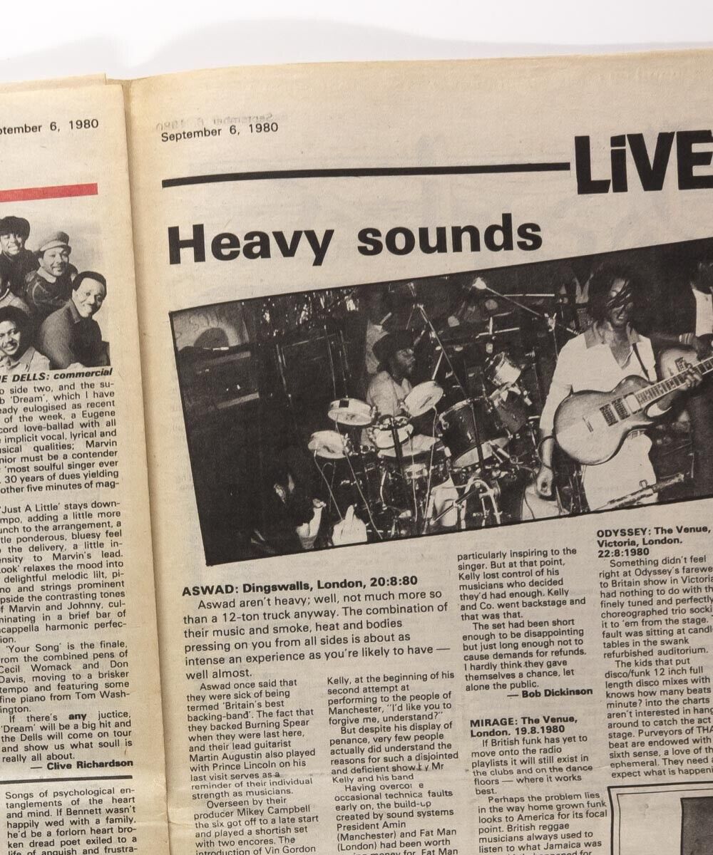 TOOTS & THE MAYTALS Randy Crawford ASWAD Quincy Jones UB40 Black Echoes magazine