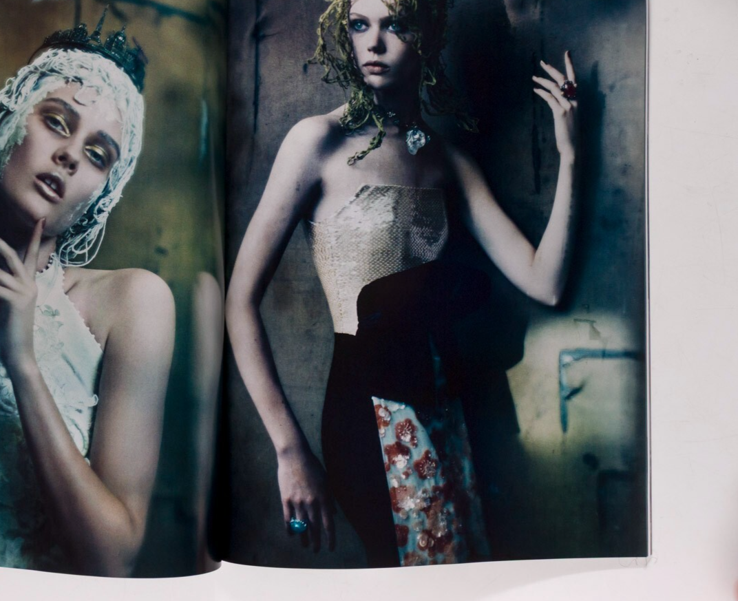 Frida Gustavsson DEBORAH TURBEVILLE Tim Walker VOGUE ITALIA Sept 2011 ROVERSI