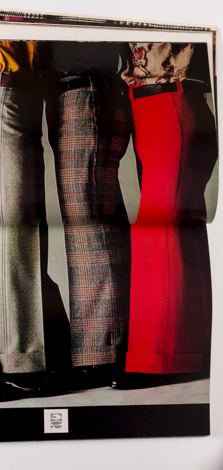 Richard Chamberlain YVES SAINT LAURENT Triumph L'UOMO VOGUE October 1972 Toscani