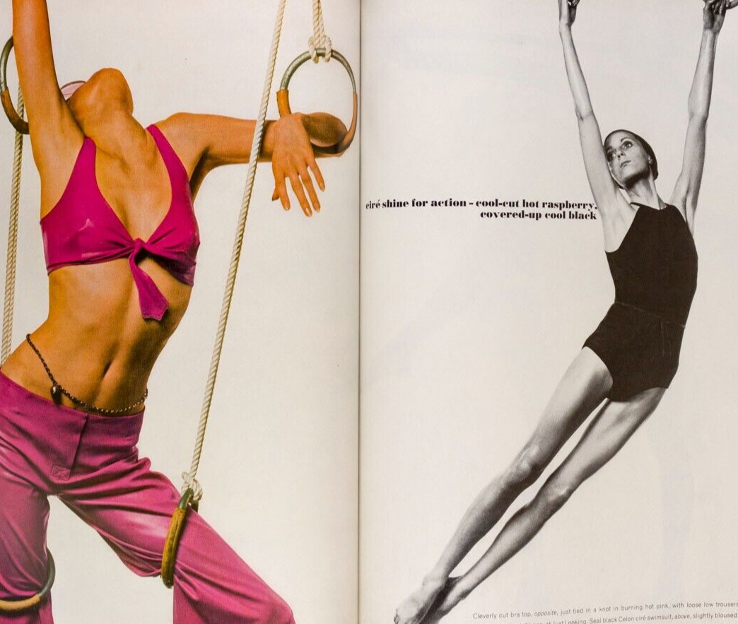 MAUDIE JAMES Guy Bourdin PATTIE BOYD  Vogue April 15th 1969  LINDA THORSON Rolex