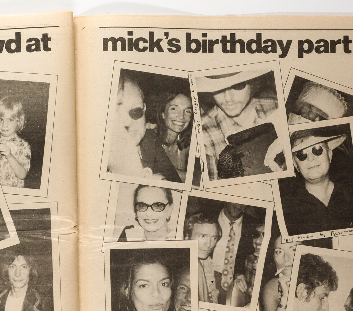 Anjelica JOHN Huston CALE Iggy Pop BOWIE Fran Lebowitz WARHOL Interview magazine