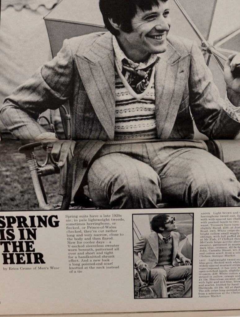 RAQUEL WELCH Jane Asher TERRY O'NEILL Guy Bourdin QUEEN magazine May 1968 Hippie