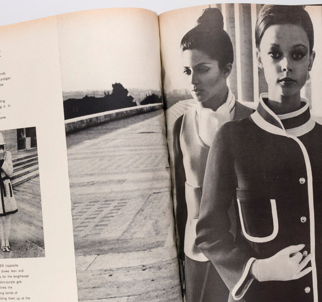 PARIS FASHION 60s Saul Leiter BEAUTY Heide Wiedeck US Harper's Bazaar 1969 Mar