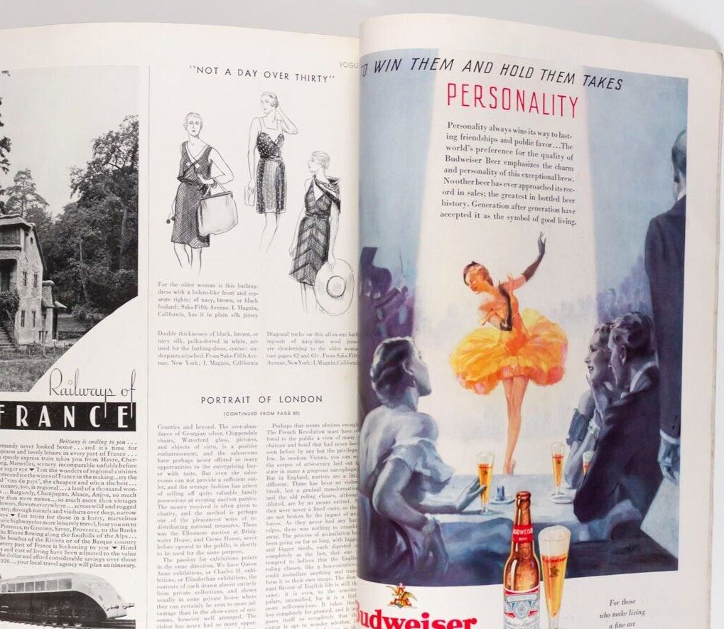 Paris Collections US VOGUE June 1934 Benito CECIL BEATON Horst Toni Frissell RBW