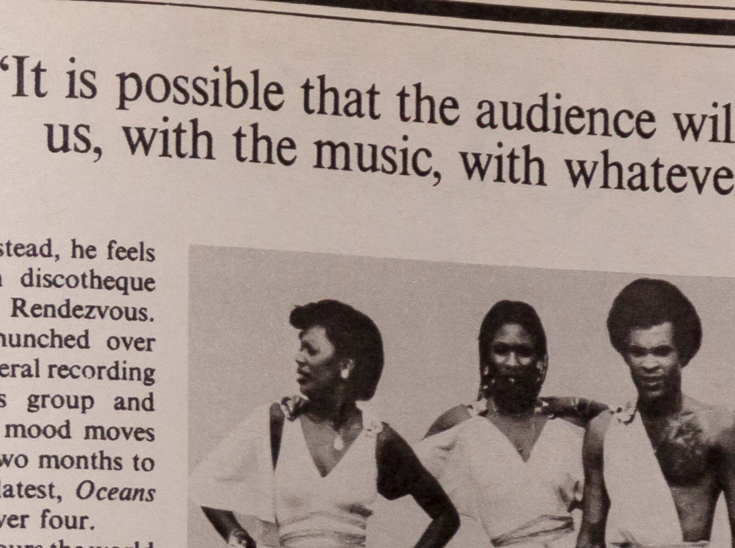 Boney M GUNNER LARSEN Charles Dodgson ALICE IN WONDERLAND Telegraph magazine UK