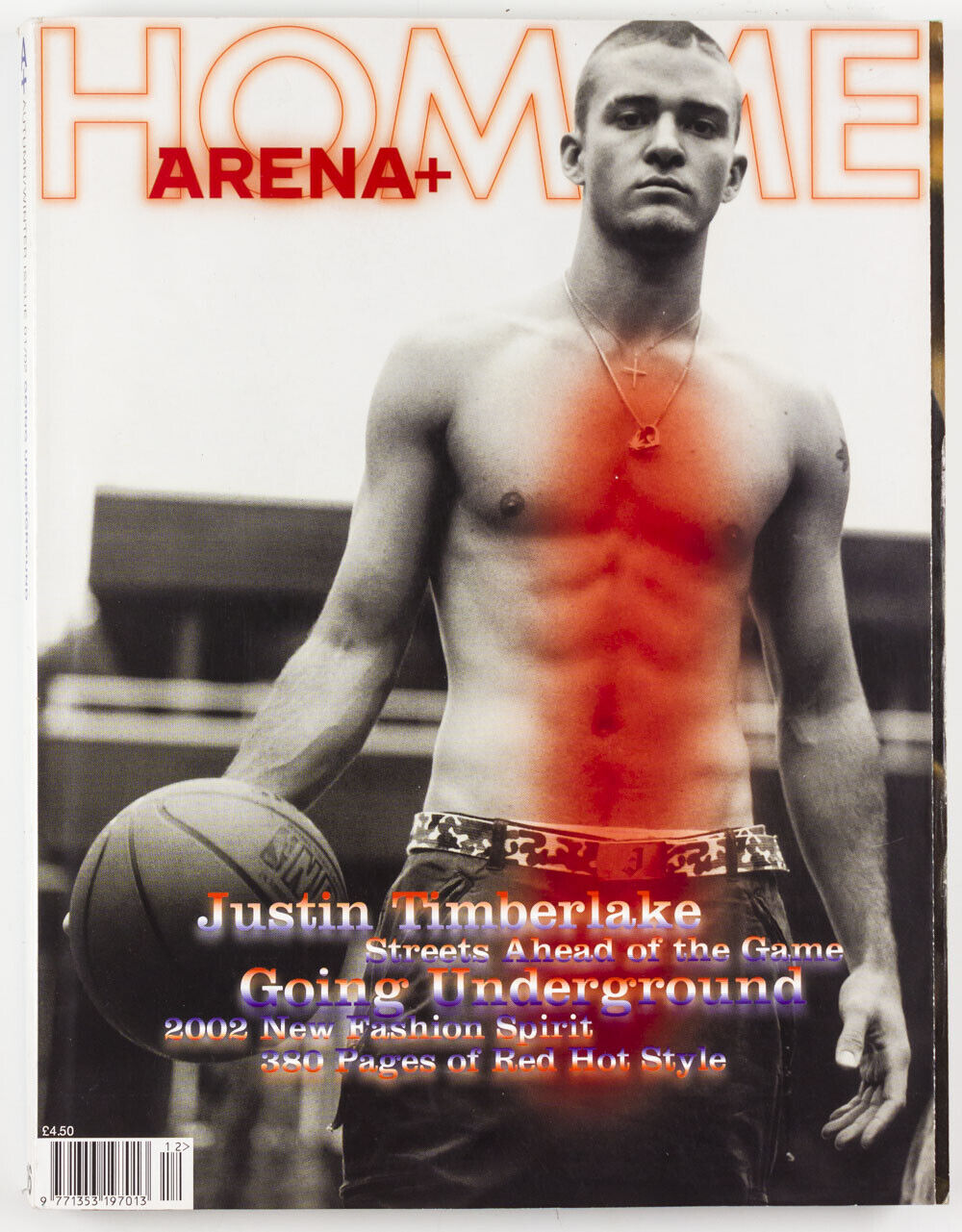 Justin Timberlake STEVEN KLEIN David Sims CRAIG McDEAN Arena Homme + 2001 Winter