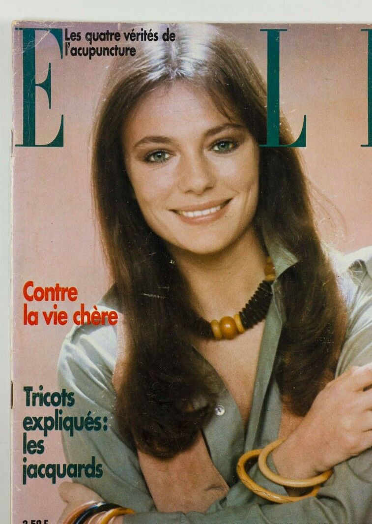 Jacqueline Bisset BIANCA JAGGER Marisa Berenson JEAN PAUL BELMONDO Elle magazine