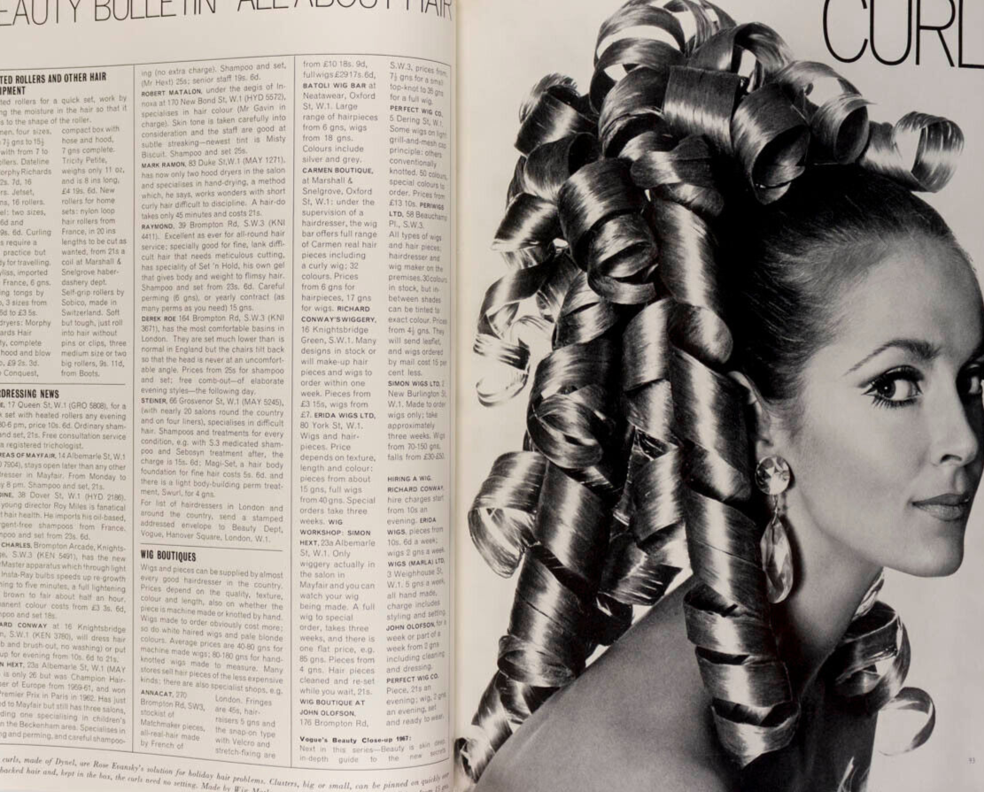 Jean Shrimpton JILL KENNINGTON Lee Radziwill TWIGGY Fiona Campbell-Walter VOGUE