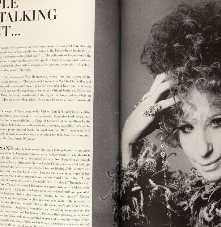 BARBRA STREISAND Avedon CATHERINE DENEUVE Penelope Tree MARISA MILLER Penn VOGUE