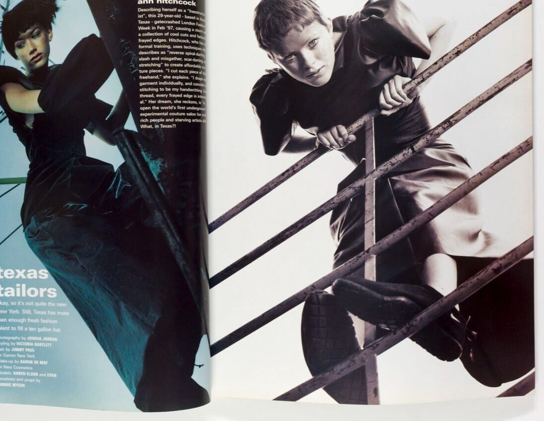 Erin O'Connor CHLOE SEVIGNY Mark Borthwick JUERGEN TELLER Kirsten Owen BLUE i-D