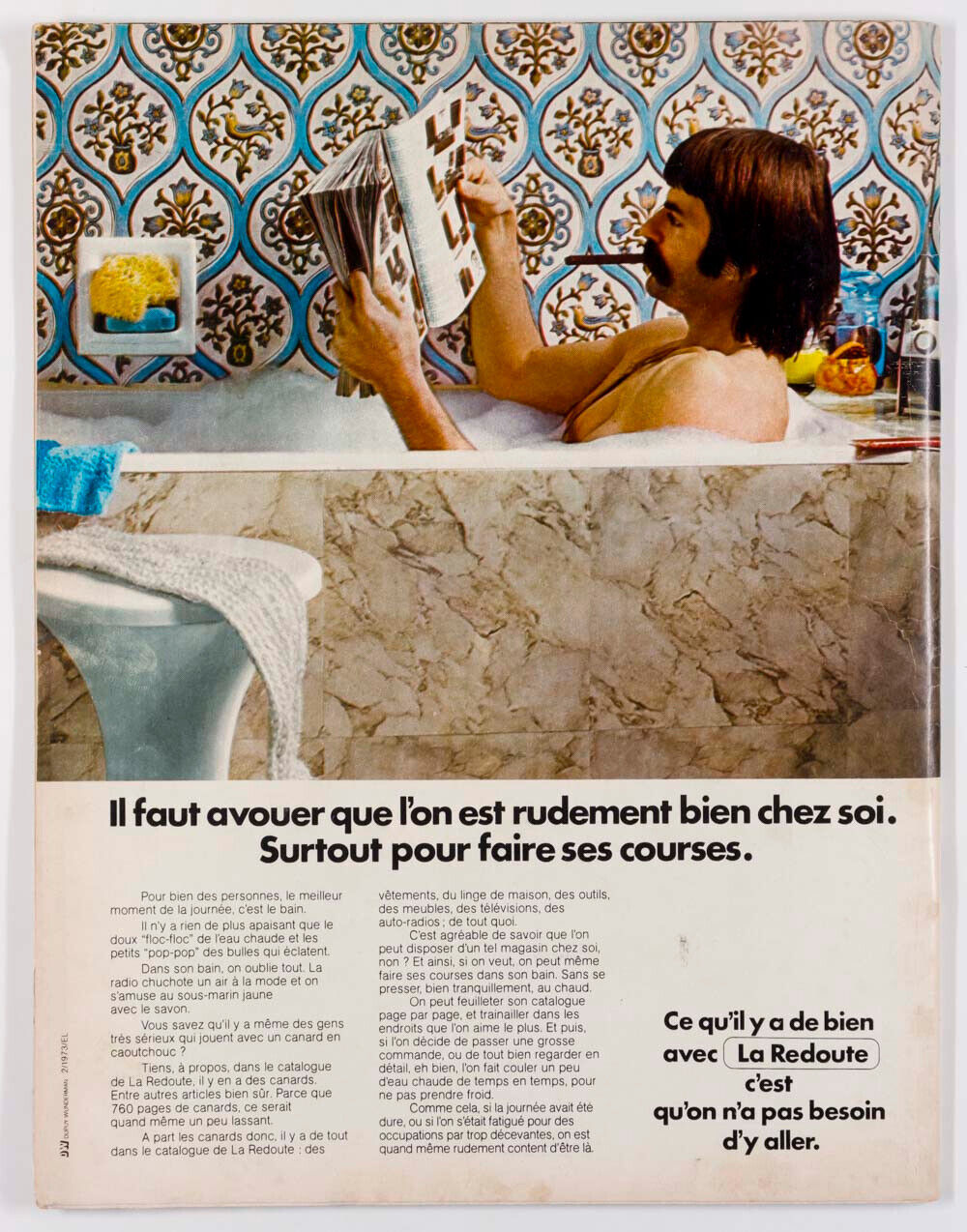 CATHERINE DENEUVE Helmut Newton SAINT LAURENT Belmondo VTG French ELLE magazine