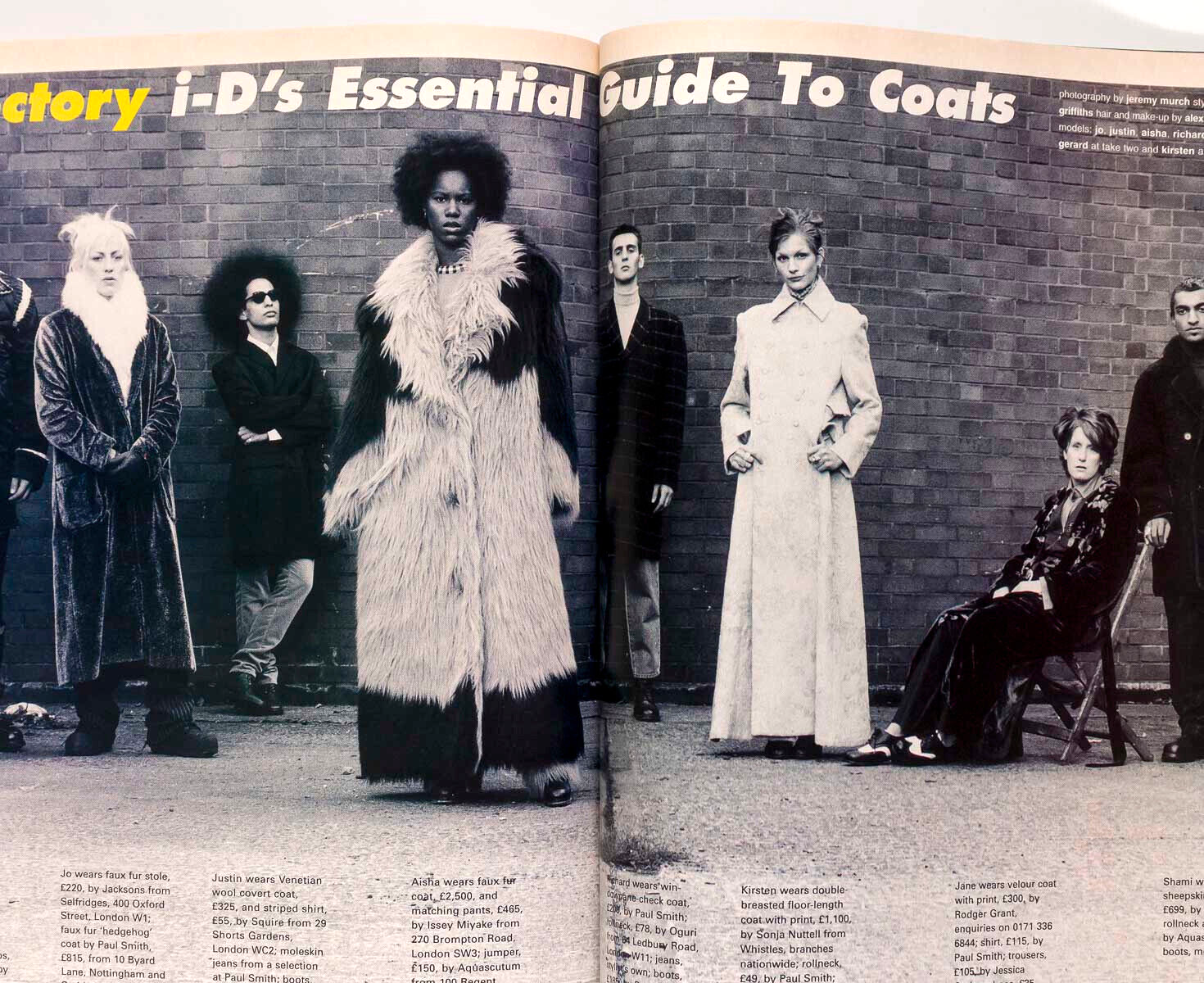 Stella Tennant CHARLATANS Human League DAVID SORRENTI Tracey Emin i-D magazine