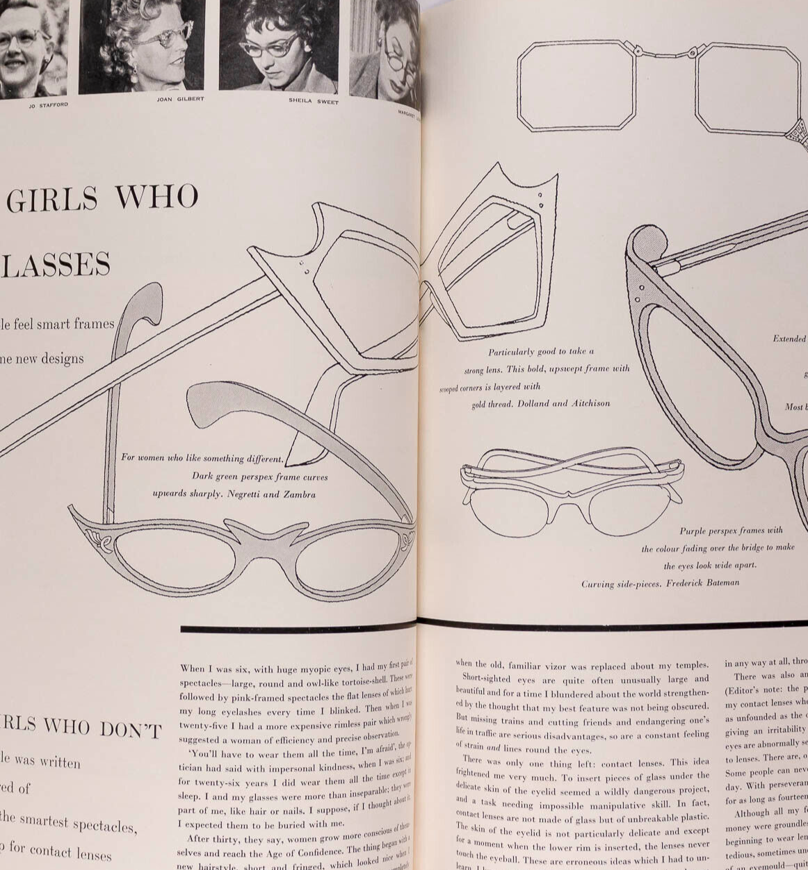 NORMAN PARKINSON Grace Kelly AUDREY HEPBURN Vogue Beauty Book 1955 magazine 14