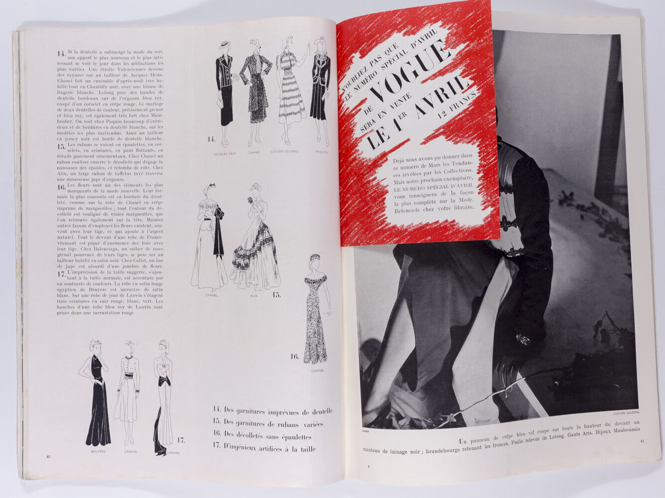 HORST Benito CARL ERICKSON Schiaparelli J.PAGES Eve Curie HERMES Einstein VOGUE