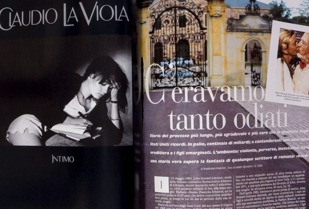 Brigitte Nielsen BROOKE SHIELDS Faye Dunaway BEATRICE DALLE Rugby MODA magazine