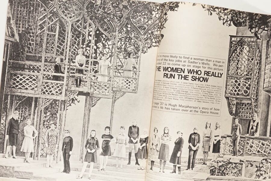 CHARLOTTE RAMPLING James Wedge BIBA Quant EDWARD BURRA vtg OBSERVER magazine UK