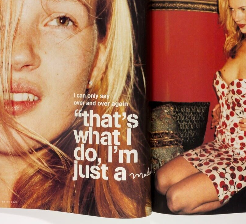 Kate Moss CHLOE SEVIGNY Pamela Anderson KIRSTEN OWEN The Face magazine 1996 May