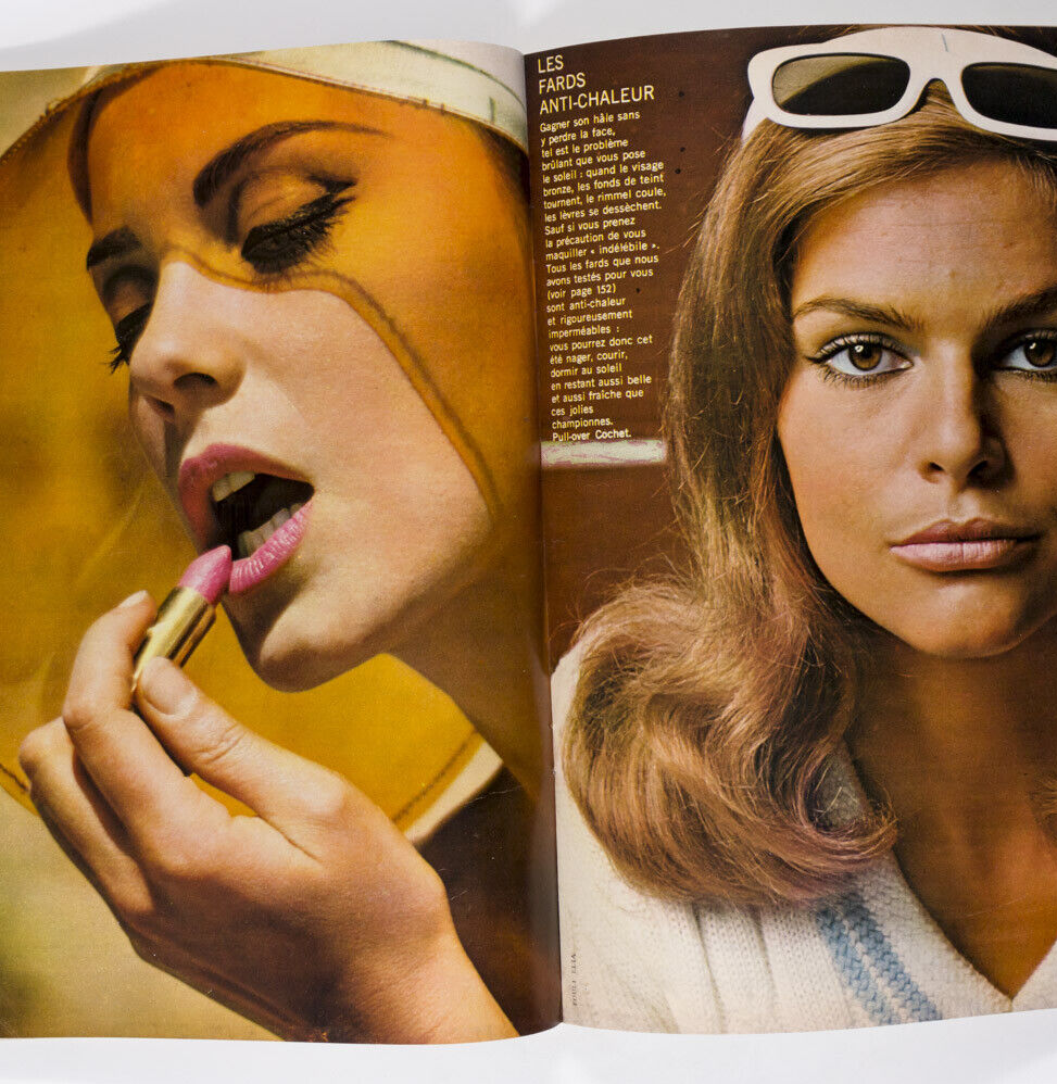 JEAN SHRIMPTON Francoise Hardy SUZANNE LENGLEN Elle magazine June 1965 Knapp VTG