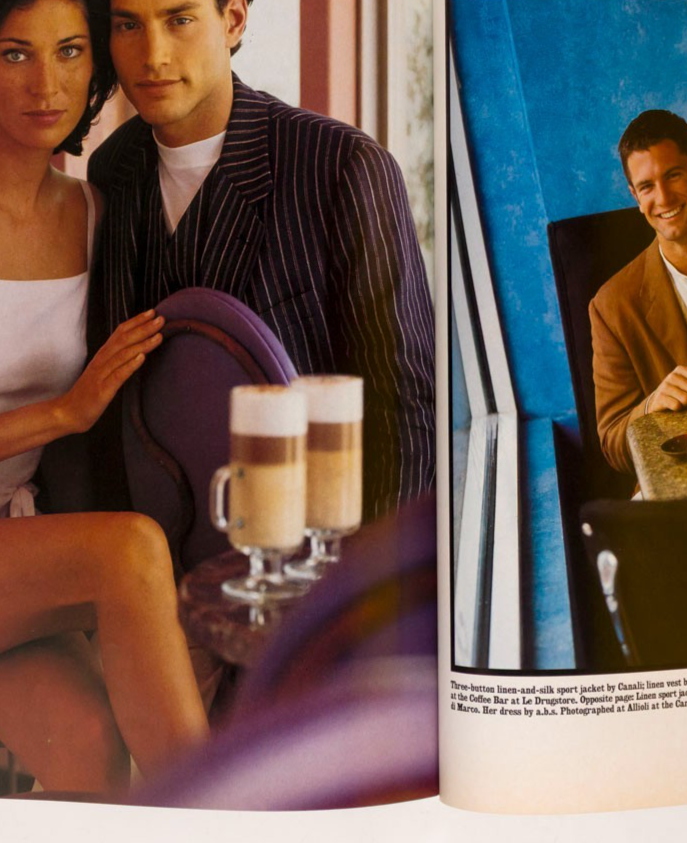 Lyle Lovett CINDY SHERMAN Helmut Newton ESQUIRE magazine May 1994 Jeff Koons
