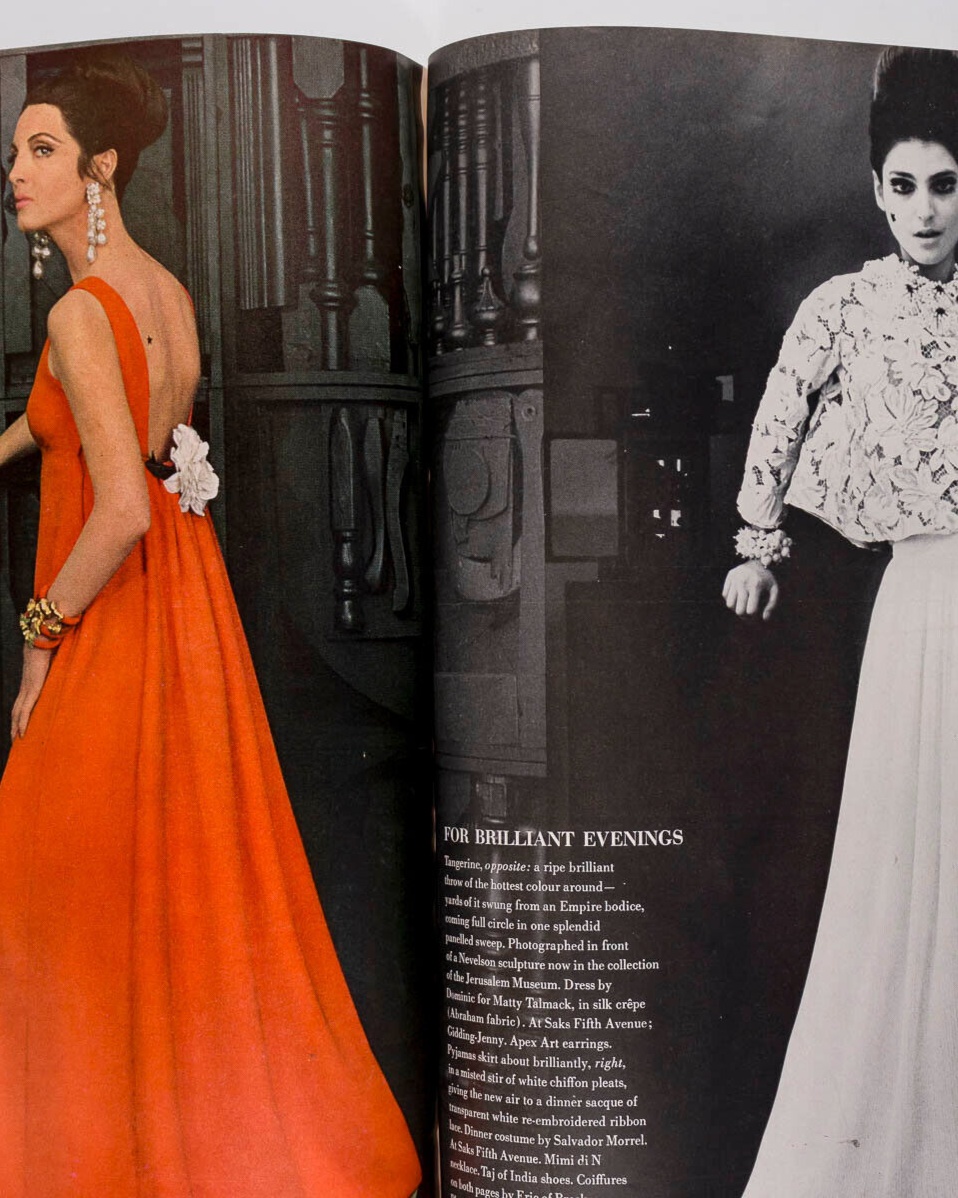 Blow Up WILHELMINA COOPER Veruschka VOGUE March 1965 COURREGES Liz Taylor WARHOL