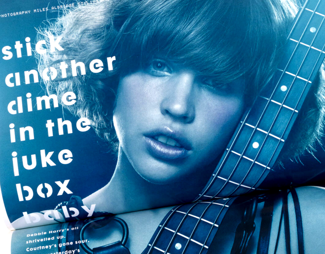 Alexander McQueen JOANNA NEWSOM Corinne Day THE FACE magazine September 2002 vtg