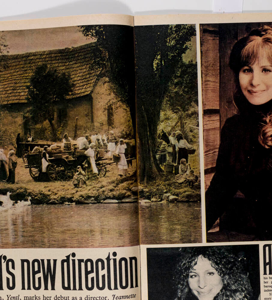 BARBRA STREISAND Julia Margaret Cameron JOHN SESSIONS Art SUNDAY TIMES magazine