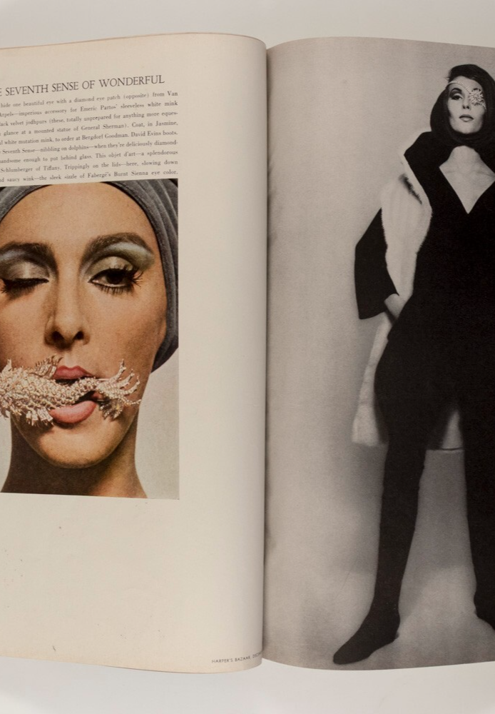 ANDY WARHOL Edith Sitwell HARPER'S BAZAAR December 1962 Bill Brandt TOMI UNGERER
