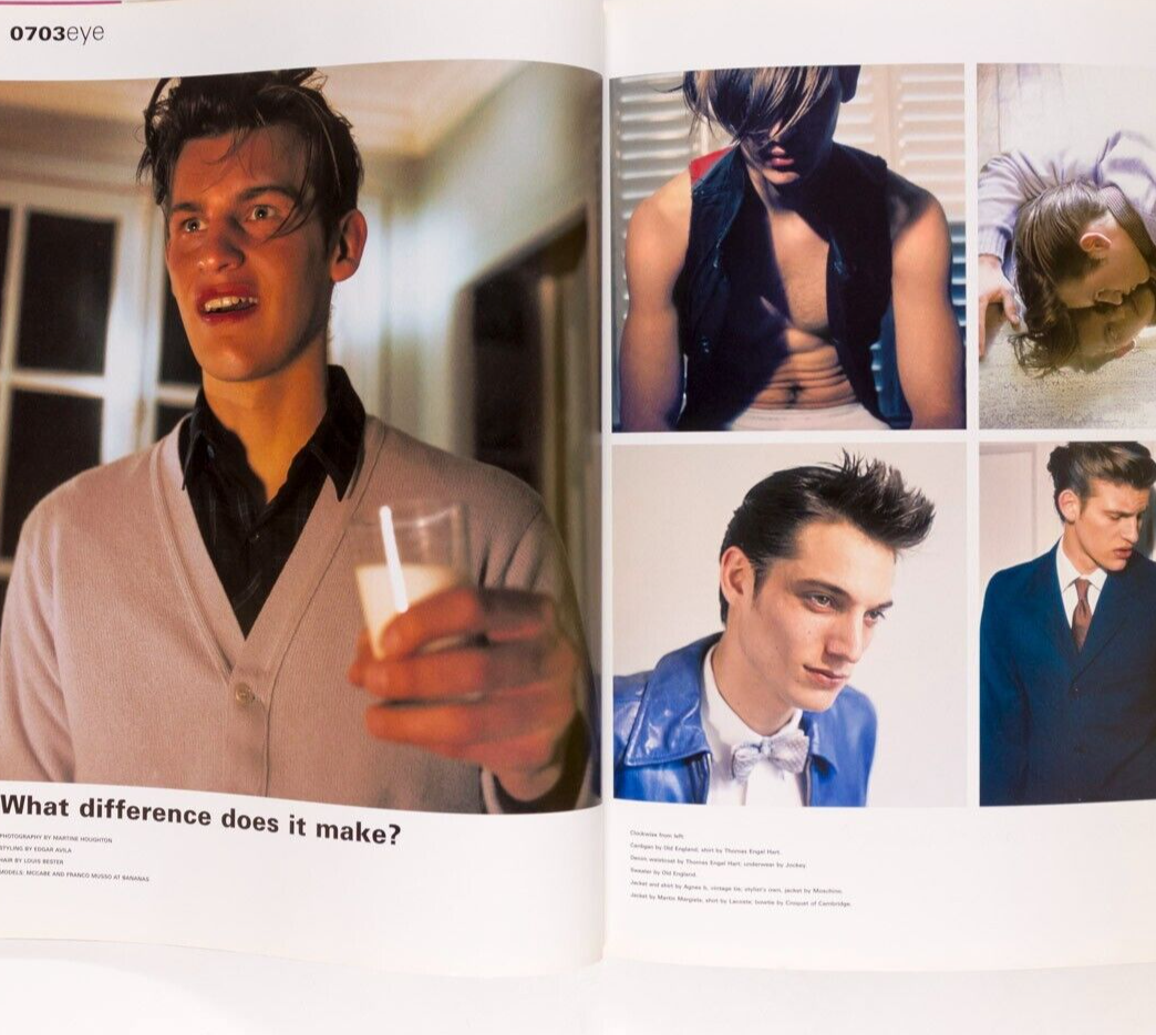 CHLOE SEVIGNY Terry Richardson HEDI SLIMANE i-D magazine 2003 vtg GOGOL BORDELLO