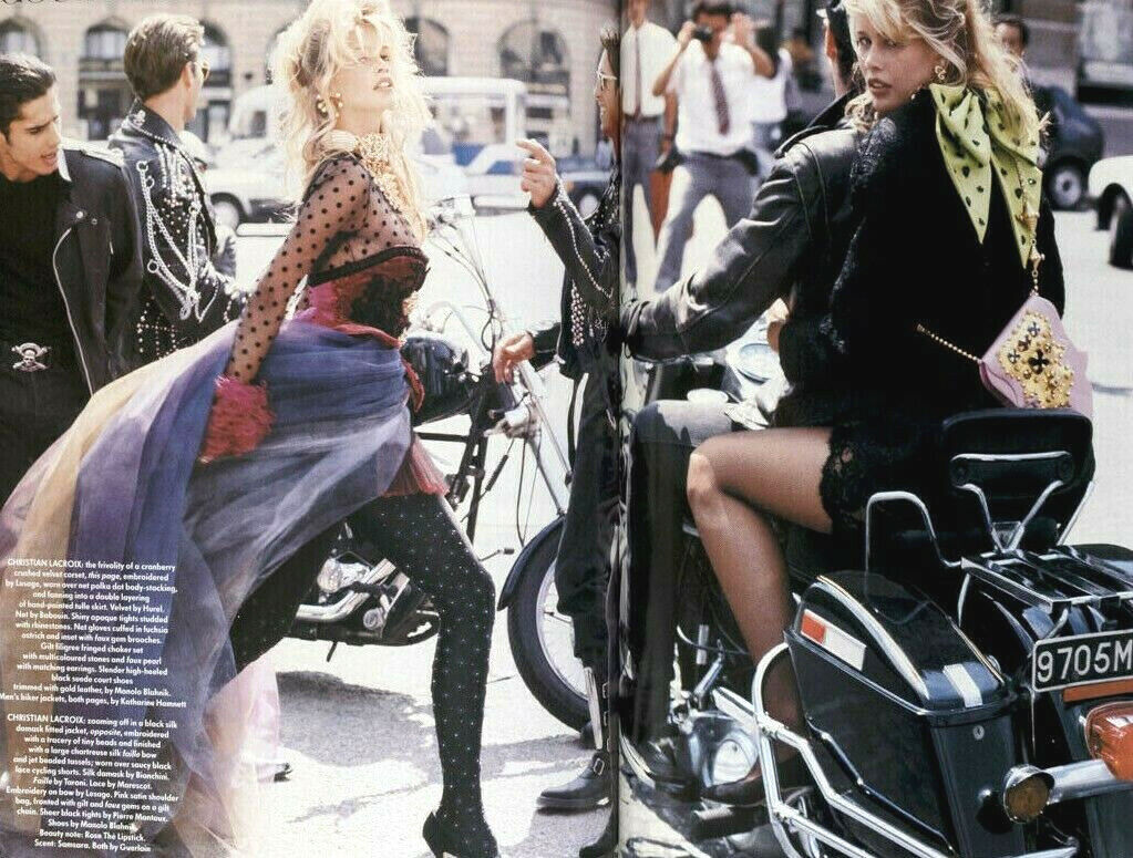 Claudia Schiffer HERB RITTS Tatjana Patitz STEVEN KLEIN Paulina Porizkova VOGUE