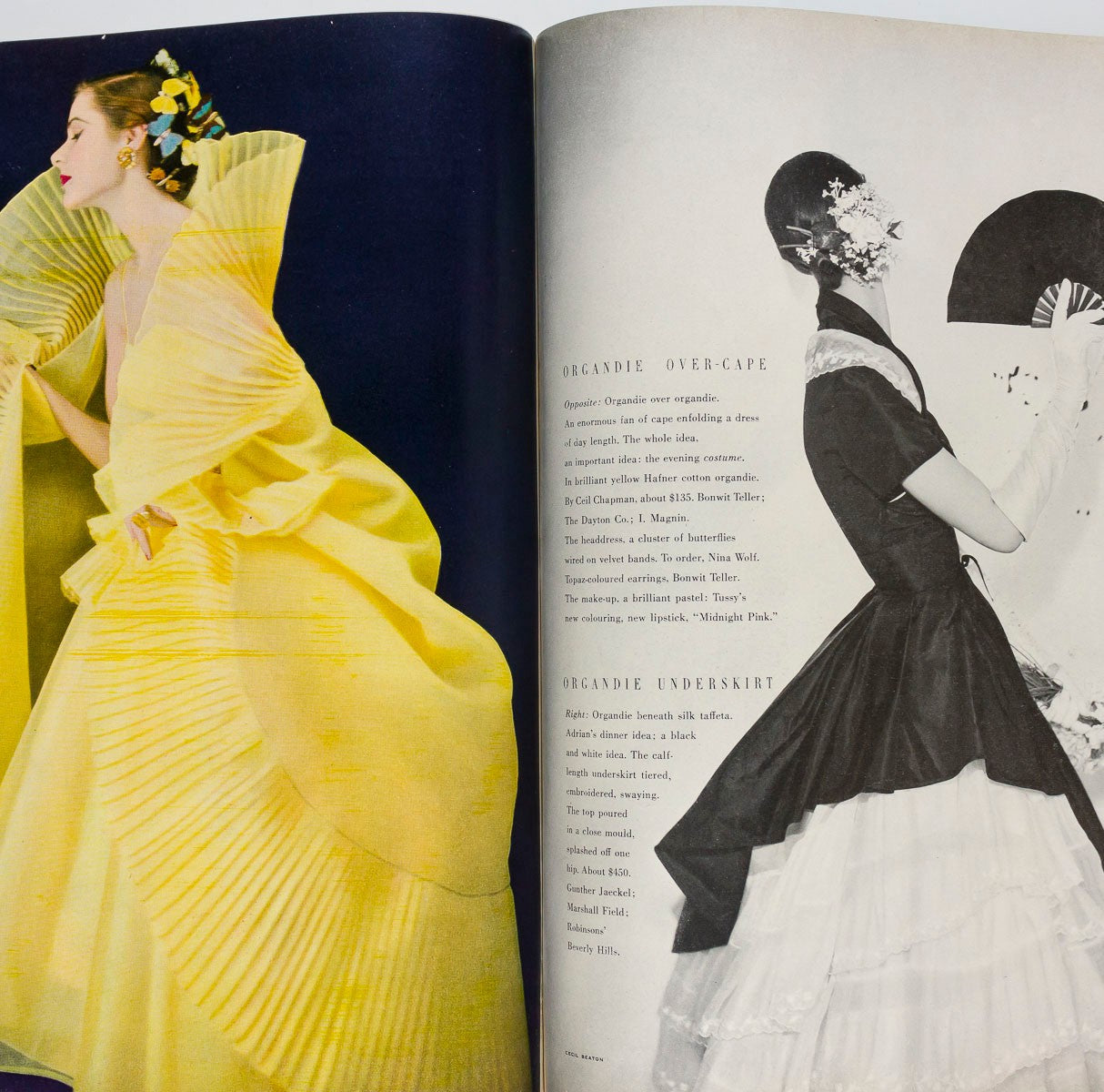 Irving Penn JEAN PATCHETT Black & White Idea VOGUE 1 April 1950 Bouche PARKINSON