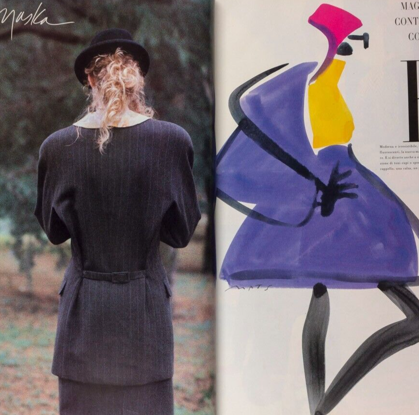 MATS GUSTAFSON Vivienne Westwood KOJI TATSUNO ~ VOGUE ITALIA wool supplement VTG