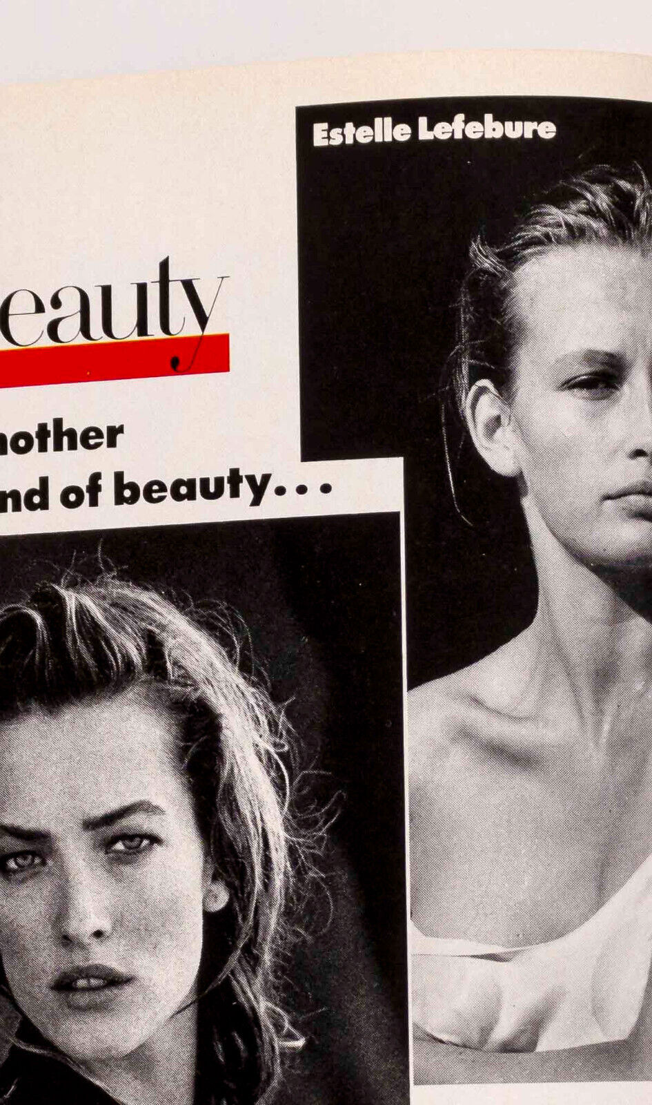 Stephanie Seymour TATJANA PATITZ Lindbergh AVEDON Evangelista TURLINGTON Vogue