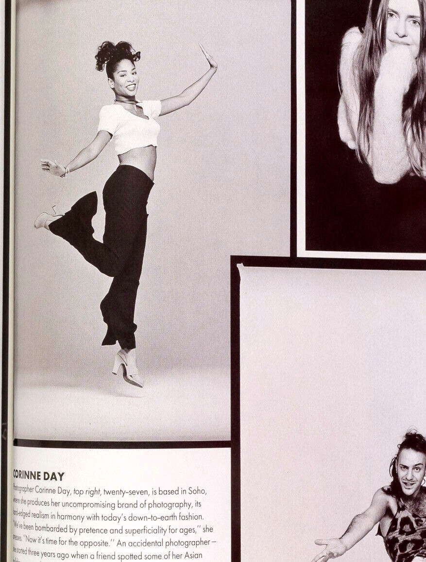KATE MOSS 1st Vogue magazine CORINNE DAY March 1993 Galliano ROSEMARY FERGUSON