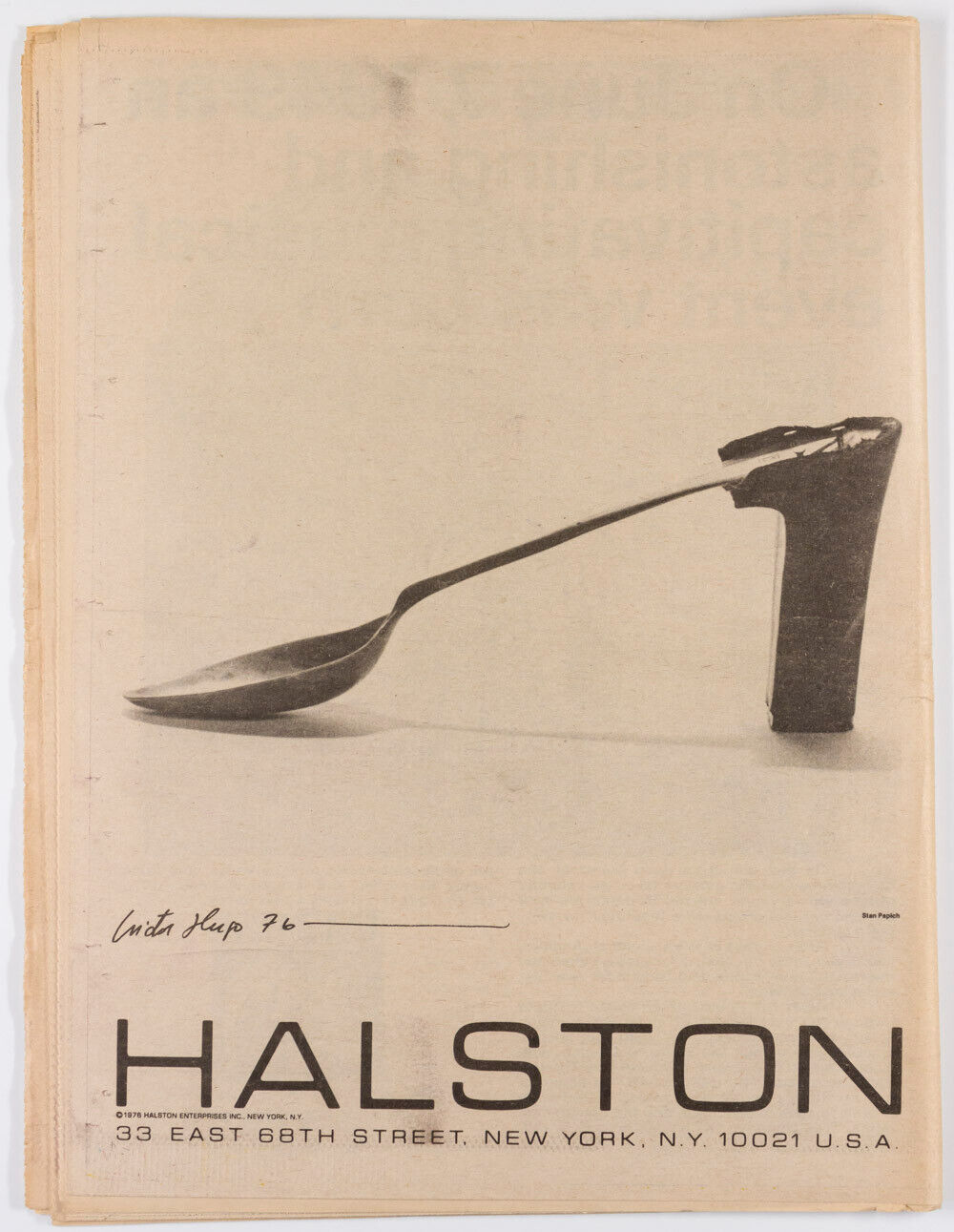 Diana Ross CHANEL Vreeland POLANSKI Halston STEHEN BURROWS Interview magazine US