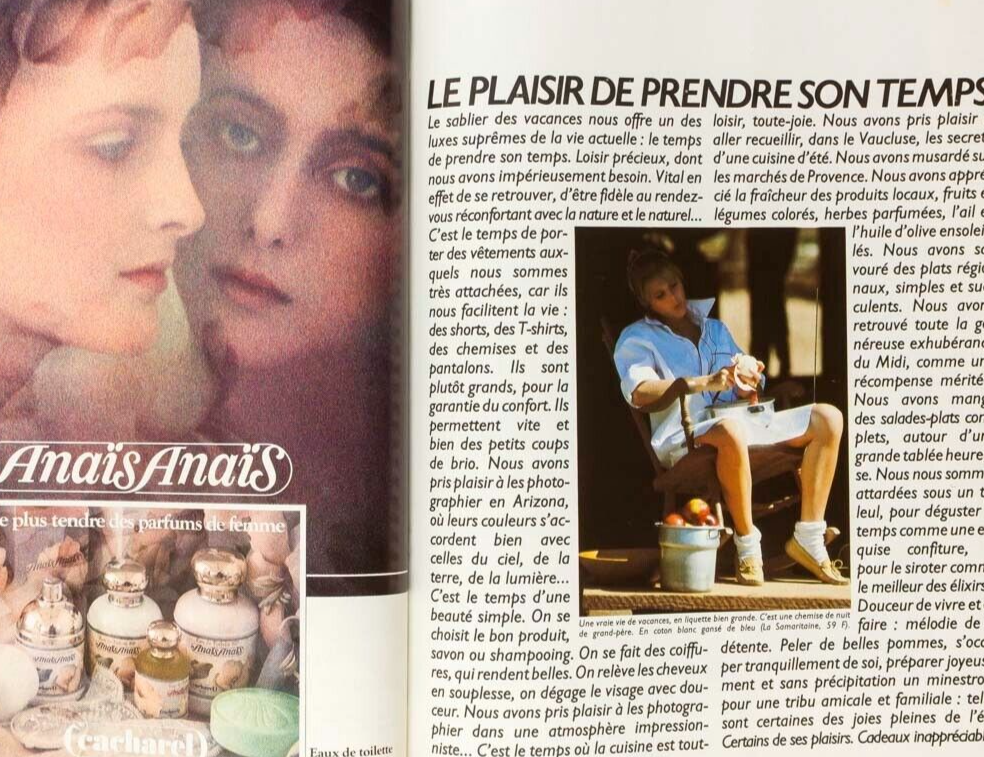 Catherine Oxenberg HANS FEURER Azzedine Alaia SACHA VAN DORSSEN vtg MARIE CLAIRE