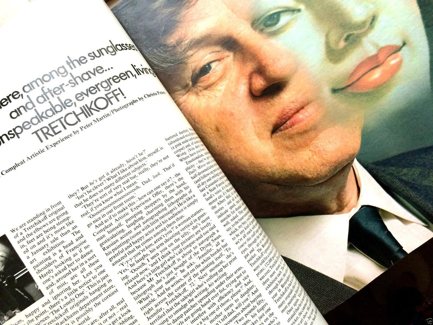 GUY BOURDIN Caroline Baker THE SWEET Vladimir Tretchikoff ANNACAT ~NOVA magazine